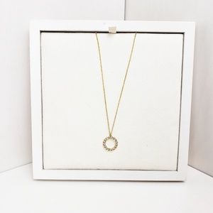 Kate Spade Full Circle Gold Necklace